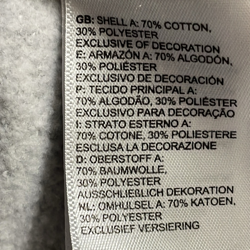 The North Face Women’s Grey Hoodie Size Large Kangaroo Pocket - Picture 15 of 15